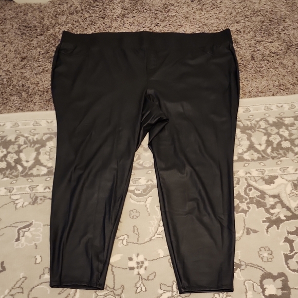 torrid Pants - Black Faux Leather Leggings